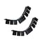 Mytee Products 24 in Long Steel Coil Edge Protector w/ Rubber Pads - Steel Powder Coated CP-R - alternate 1