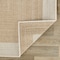World Rug Gallery Contemporary Braided Weather Resistant Reversible Indoor/Outdoor Rug 2 ft x 7 ft Natural WR112NATURAL2X7 - alternate 2
