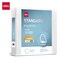Deli Std Duty View Binder 2in, Letter, D-Ring, PVC-Free, White, 6PK CF569-WH - alternate 1