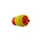Ericson Watertight Locking Plug, L6-20P, 20 A, 250V AC, Single Phase, 2 Pole, Yellow 2312-PW6P-AM - alternate 2