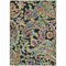 Homeroots 8' X 10' Black And Artichoke Green Paisley Washable Indoor Outdoor Area Rug 588597 - alternate 2