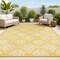 Jonathan Y Amora Traditional Mediterranean Tile Design Yellow/Cream 3 ft. x 5 ft. Indoor/Outdoor Area Rug TSN206C-3 - alternate 1