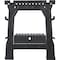 Channellock 27'' L x 32'' H Plastic Folding Sawhorse Set 1000 Lb. Capacity, 2PK CL352754 - alternate 2