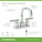 Symmons Dia 4 in. Centerset Two-Handle Bathroom Faucet with Push Pop Drain (1.0 GPM) SLC3512PP - alternate 2