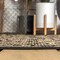 Jonathan Y Madrid Vintage Filigree Textured Weave Black/Khaki 9 ft Square Indoor/Outdoor Area Rug SMB107A-9SQ - alternate 2