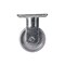 Vestil Cast Iron/Steel Rigid Caster 4 In. Diameter x 2 In. Width 1102 Lb. Capacity Silver CST-VE-4X2CI-R - alternate 2