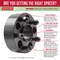 Coyote Wheel Accessories WHEEL INSTALLATION KIT 5 Lug Kit 12 Millimeter x 15 Thread Size 60 Degree Conical Bulge Acorn 1 70K545 - alternate 2