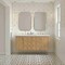 James Martin Vanities Laurent 60 in. Double Vanity, Light Natural Oak, w/ 3 CM Eternal Jasmine Pearl Quartz Top 545-V60D-LNO-3EJP - alternate 2