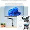 Startech.Com Vesa 75X75/100X100Mm Pole Mount Heavy Duty Single Monitor Arm ARMPIVOT2USB3 - alternate 2