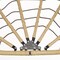 Leisuremod Summit Foldable Egg Swing Chair with Iron Stand, UV-Resistant Wicker, Weatherproof SSCBR-35BR - alternate 2