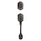 Kwikset Handleset, 3 Grade, Brass, Venetian Bronze, 2-3/8 x 2-3/4 in Backset, KW1 Keyway, 1-3/4 in Thick Door 96870-100 - alternate 2