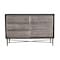 Homeroots 48" Antique Brown Solid Wood Six Drawer Double Dresser 489199 - alternate 1