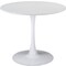 Homeroots 35" Steel Pedestal Base Dining Table 386245 - alternate 2