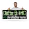 Signmission Delta 9 THC Available Here, 18 Inch x 48 Inch, Vinyl Banner B-30539 - alternate 2