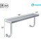 Amgood 13.5 in. x 49 in. Stainless Steel Adjustable  Work Surface for 30 in. x 48 in. Equipment Stand AMG ASWS-3048-Z - alternate 2