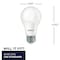 Bulbrite 11 W Dimmable Frost A19 LED Light Bulbs with Medium (E26) Base, 3000K Soft White Light, 11, 4PK 862729 - alternate 2