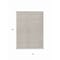 Homeroots 8' X 10' Taupe And Ivory Geometric Washable Indoor Outdoor Area Rug 614788 - alternate 2