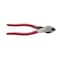 Klein Tools 8 1/8 in High Leverage Diagonal Cutting Plier Standard Cut Oval Nose Uninsulated D228-8 - alternate 2