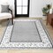 Jonathan Y Acanthus French Border Gray/Cream 4 ft. x 6 ft. Area Rug MDP504D-4 - alternate 1
