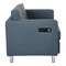 Office Star Products Atlantic Loveseat, Blue ATL52-R105 - alternate 3
