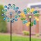 Exhart Multicolored Metal 47 in. H Double Bubble Windmill Stake 67011 - alternate 2