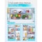 Black&Decker 18.0 French Door Refrigerator with handle and Ice maker-White BRF1800GIMW - alternate 2