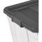 Sterilite 200 Qt./189L Flat Gray Stacker Storage Tote 14793V03 - alternate 1