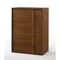 Homeroots 36" Walnut Brown Wood Contemporary Five Drawer Dresser 473073 - alternate 2