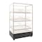Koolmore 30 In. Floor Standing Bagel Bakery Display Case With 6 Baskets, Open Back  With Side LED KM-FDC-B6 - alternate 2