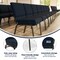 Flash Furniture Blue Dot Fabric Church Chair, PK4 4-FD-CH0221-4-GV-S0810-GG - alternate 2
