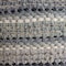 Homeroots Set of Two 18" Black Gray and Ivory Striped Cotton Blend Throw Pillows with Texture, 2PK 554584 - alternate 1