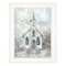 Homeroots Faith 3 White Framed Print Wall Art 415963 - alternate 1