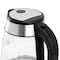 Megachef 1.8 Quart Glass and Stainless Steel Electric Tea Kettle in Silver MG-LT1710 - alternate 2