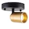 Vidalite Shura Black & Brass Spot Light with Adjustable Head, Integrated LED Bulb, 3000k, 490 Lumens CE1007790 - alternate 2