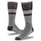 Railroad Sock Mens Crew Socks, 5% Merino Wool, 40% Acrylic, 13% Stretch Nylon, 2% Elastic, 6-12 M, 6 PK 2846 - alternate 2