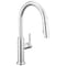Delta Nicoli Single Handle Pull-Down Kitchen Faucet, 11.06 in, Chrome 19867LF - alternate 1