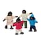 Plantoys Wooden Doll Family, Dark Skin Tone 7416 - alternate 2