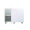 Cambridge Radiance 42in.W x24in.D x34.5in.H Ready to Assemble Slab Corner Blind Kitchen Cabinet in White Gloss SA-BB42-WG-KIT - alternate 2