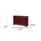 Homeroots 57" Brown Solid Wood Double Dresser 374204 - alternate 2