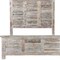 Homeroots Shutter Solid Wood King Gray Bed 521087 - alternate 2