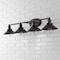 Jonathan Y July 36.25" 4-Light Industrial Farmhouse Metal Vanity Light, Oil Rubbed Bronze JYL7904A - alternate 2