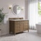 James Martin Vanities Brittany 48" Single Vanity, Pecan w/ 3 CM Ethereal Noctis Silestone Top 655-V48-PCN-3ENC - alternate 2