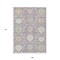 Homeroots 9' X 12' Lavender Gold And Green Damask Washable Indoor Outdoor Area Rug 599434 - alternate 2
