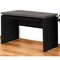 Homeroots 24" Gray and Black Computer Desk 333536 - alternate 2