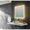Anzzi Neptune 39 in. W x 32 in. H Frameless Rectangular LED Bathroom Mirror with Defogger in Silver BA-LMDFX009AL - alternate 2