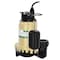K2 Pumps 1/3 HP Vertical sump w/Snap Action Switch, Quick Connect Fitting SPI03302K - alternate 2