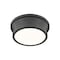 Z-Lite Bentley Matte Black 1 Light Flush Mount 7702F12-MB-LED - alternate 3