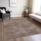 Homeroots 9' X 12' Brown Washable Indoor Outdoor Area Rug 598804 - alternate 2