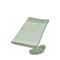 Homeroots 60" X 50" Green Woven Cotton Striped Throw Blanket with Tassels 516598 - alternate 3