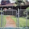 Midwest Air Technologies Single Walk 43'' W.x46'' H. Chain Link Gate 328332A - alternate 1